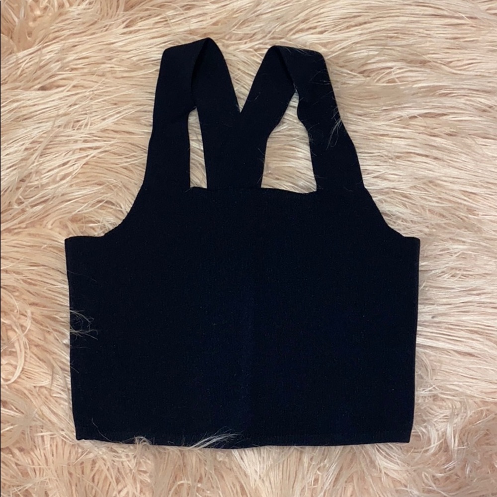 Black Crop Top